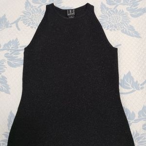 INC Black Halter blouse